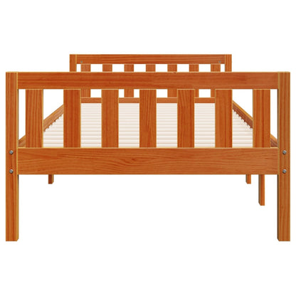 vidaXL Children's Bed without Mattress Wax Brown 80x200 cm Solid Wood Pine