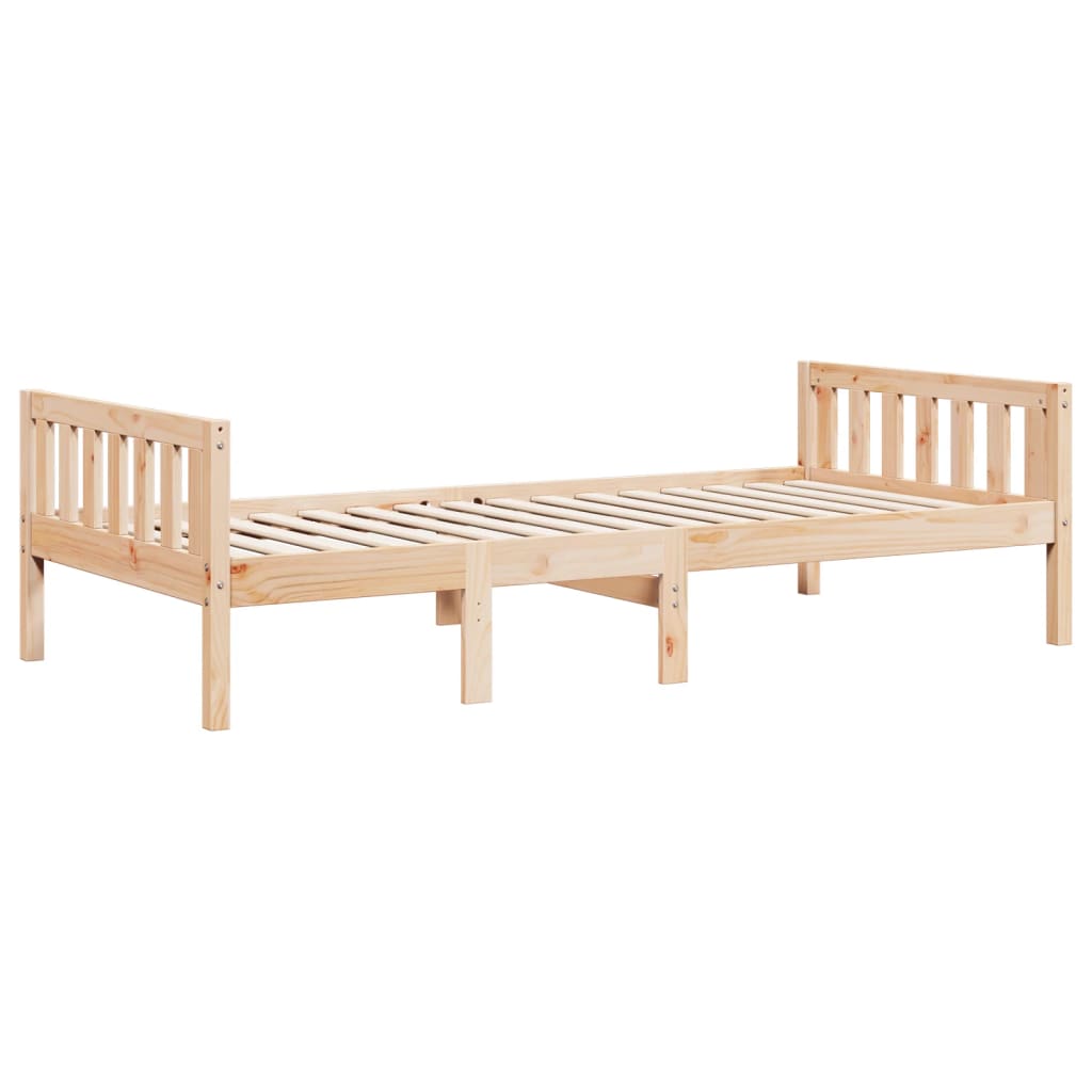 vidaXL Children's Bed without Mattress 90x200 cm Solid Wood Pine