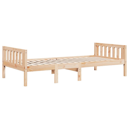 vidaXL Children's Bed without Mattress 90x200 cm Solid Wood Pine