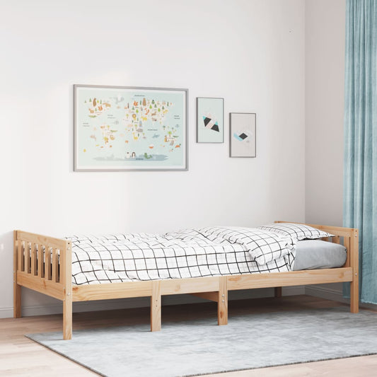 vidaXL Children's Bed without Mattress 90x200 cm Solid Wood Pine