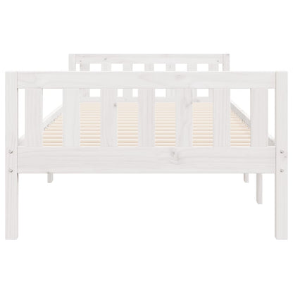 vidaXL Children's Bed without Mattress White 90x200 cm Solid Wood Pine