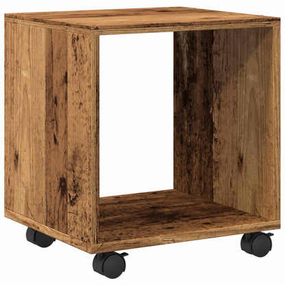 vidaXL Rolling Cabinet Old Wood 37x33x42,5 cm Engineered Wood