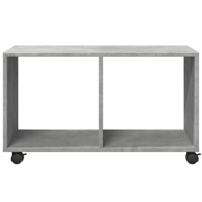 vidaXL Rolling Cabinet Concrete Grey 72x33x42,5 cm Engineered Wood