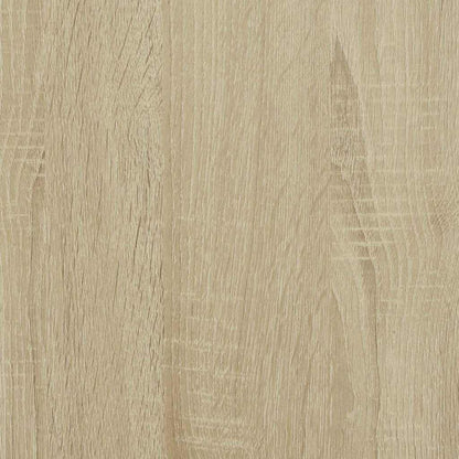vidaXL Rolling Cabinet Sonoma Oak 55x40x91 cm Engineered Wood