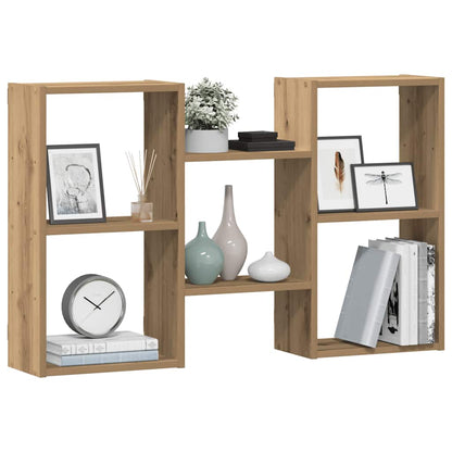 vidaXL Wall Shelf Artisian Oak 96x18x60 cm Engineered Wood