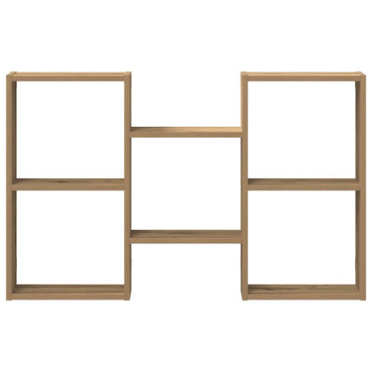 vidaXL Wall Shelf Artisian Oak 96x18x60 cm Engineered Wood