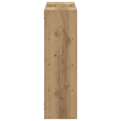 vidaXL Wall Shelf Artisian Oak 96x18x60 cm Engineered Wood