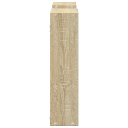 vidaXL Wall Shelf Sonoma Oak 99x15x60 cm Engineered Wood