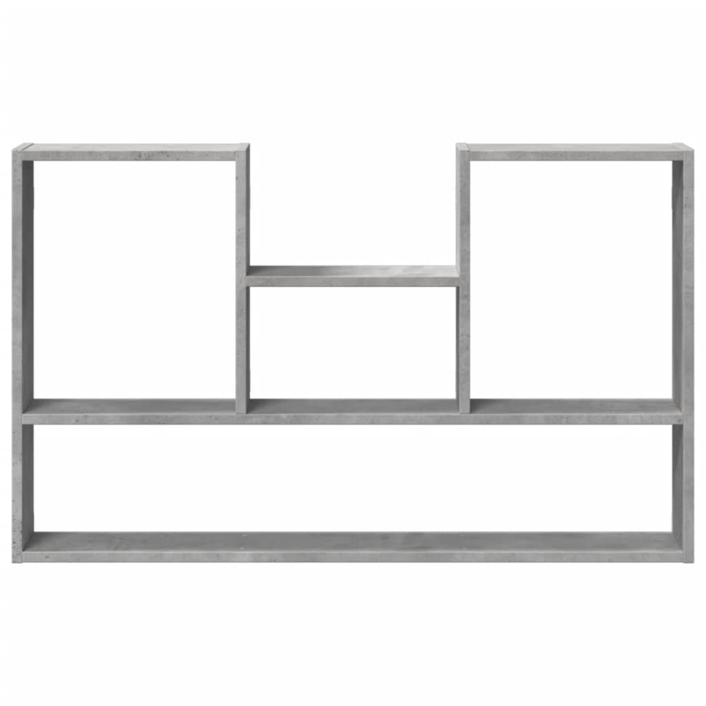 vidaXL Wall Shelf Concrete Grey 99x15x60 cm Engineered Wood