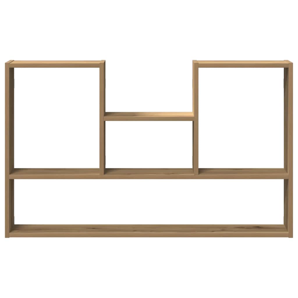 vidaXL Wall Shelf Artisian Oak 99x15x60 cm Engineered Wood