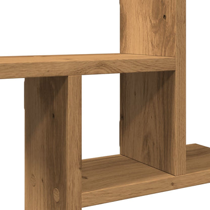 vidaXL Wall Shelves 2 pcs Artisian Oak 50x12x50 cm Engineered Wood