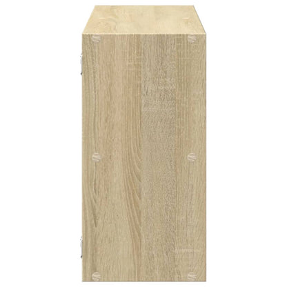 vidaXL Wall Shelf Sonoma Oak 100x25x50 cm Engineered Wood