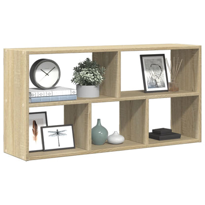 vidaXL Wall Shelf Sonoma Oak 100x25x50 cm Engineered Wood