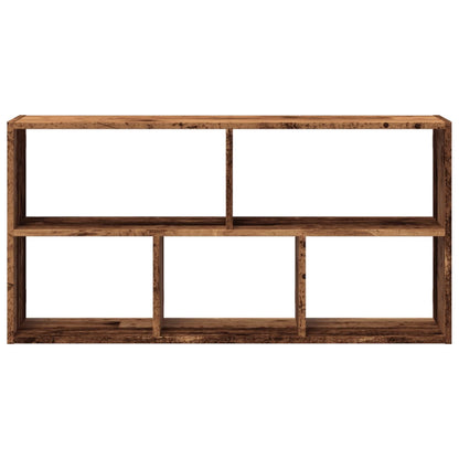 vidaXL Wall Shelf Old Wood 100x25x50 cm Engineered Wood