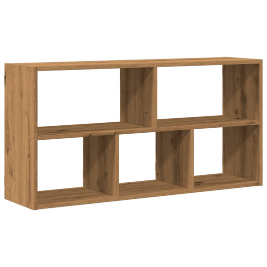 vidaXL Wall Shelf Artisian Oak 100x25x50 cm Engineered Wood