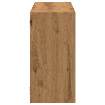 vidaXL Wall Shelf Artisian Oak 100x25x50 cm Engineered Wood