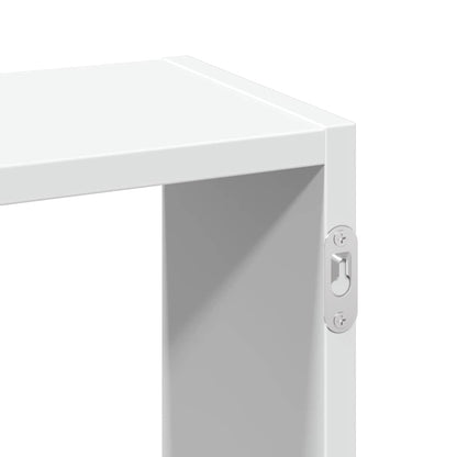 vidaXL Wall Shelf White 159x18x66 cm Engineered Wood