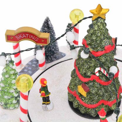 vidaXL Christmas Village Decoration Multicolour 22 x 21.5 x 17 cm