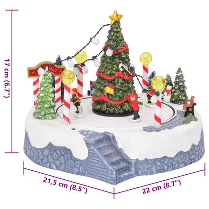 vidaXL 22 x 21.5 x 17 cm Plastic Multicolour
