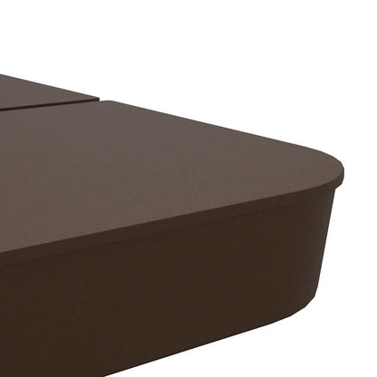 vidaXL 4 Piece Parasol Base Set for Cross Stand Parasol 100 kg PP