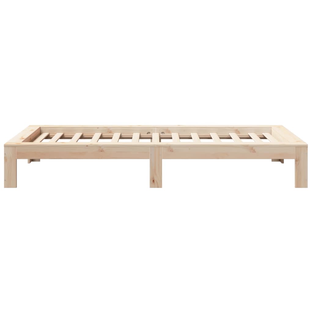 vidaXL Bed Frame without Mattress 100x200 cm Solid Wood Pine