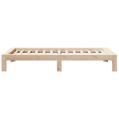 vidaXL Bed Frame without Mattress 100x200 cm Solid Wood Pine