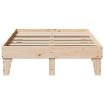 vidaXL Bed Frame without Mattress 120x200 cm Solid Wood Pine