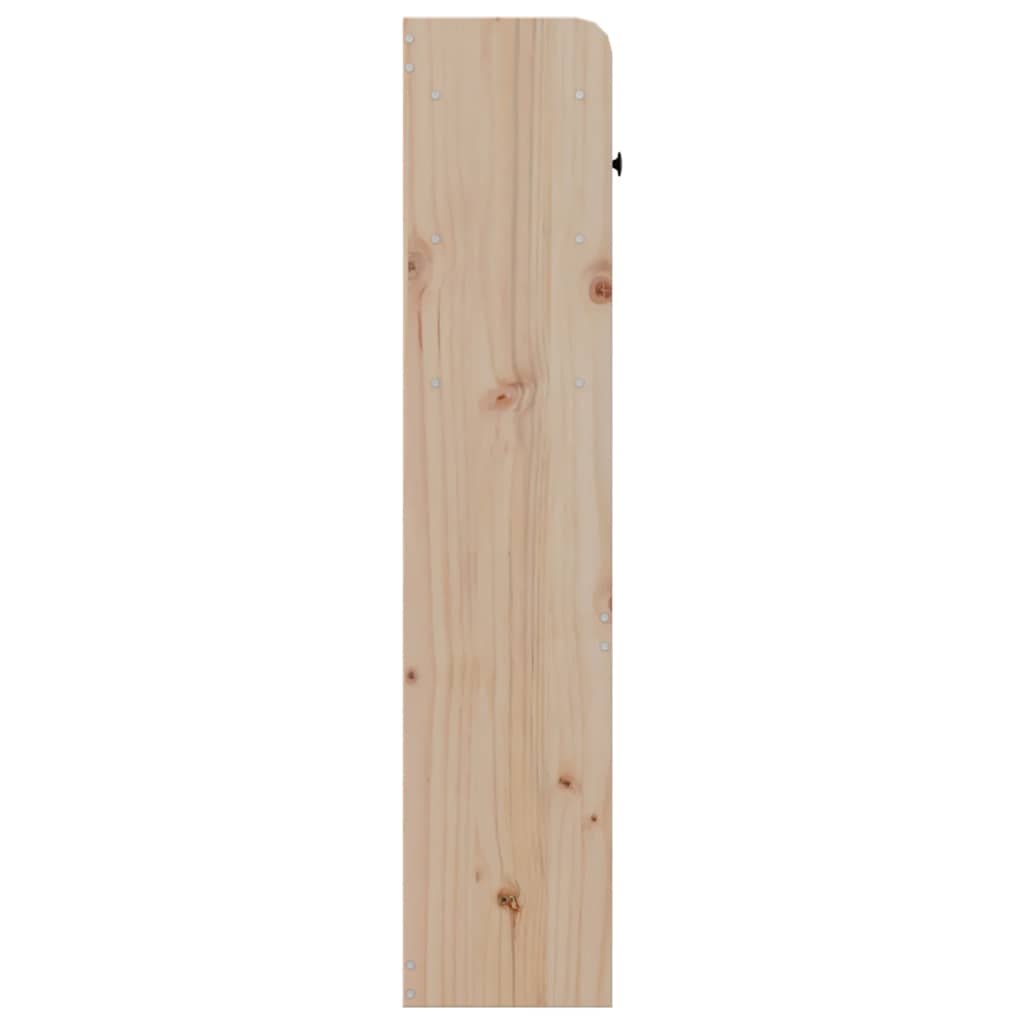 vidaXL Headboard with Storage 180 cm Solid Wood Pine