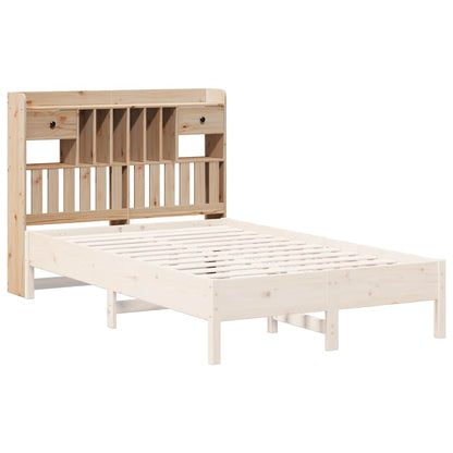vidaXL Headboard with Storage 135 cm Solid Wood Pine