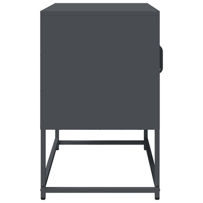 vidaXL TV Cabinet Anthracite 68x39x60.5 cm Cold-rolled Steel