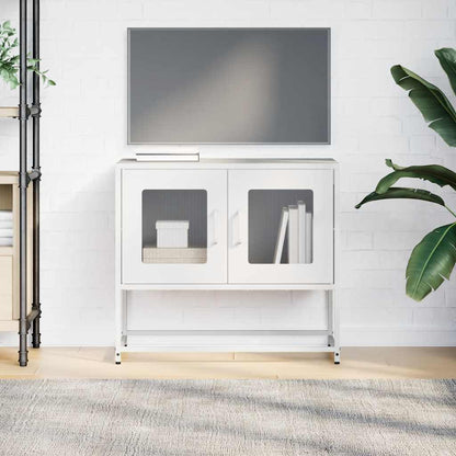 vidaXL TV Cabinet White 68x39x60,5 cm Cold-rolled Steel
