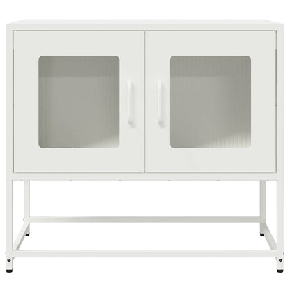 vidaXL TV Cabinet White 68x39x60.5 cm Cold-rolled Steel