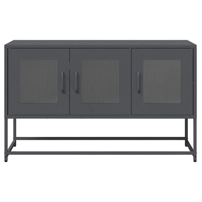 vidaXL TV Cabinet Anthracite 100.5x39x60.5 cm Cold-rolled Steel
