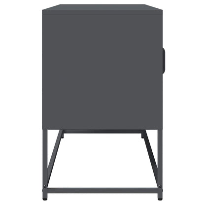 vidaXL TV Cabinet Anthracite 100.5x39x60.5 cm Cold-rolled Steel