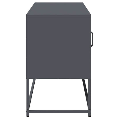 vidaXL TV Cabinet Anthracite 100.5x39x60.5 cm Steel