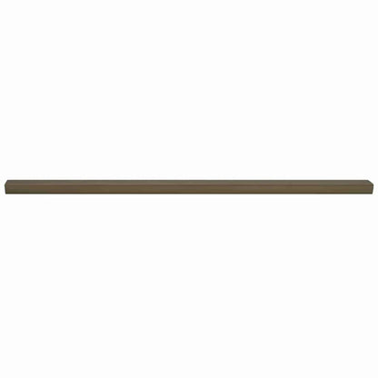 vidaXL Stair Nosings 10 pcs Brown 67 x 3.5 x 3 cm Aluminium
