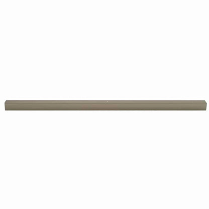 vidaXL Stair Nosings 10 pcs Champagne 67 x 3.5 x 3 cm Aluminium