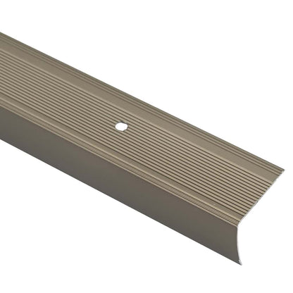 vidaXL Stair Nosings 30 pcs Champagne 67 x 3.5 x 3 cm Aluminium