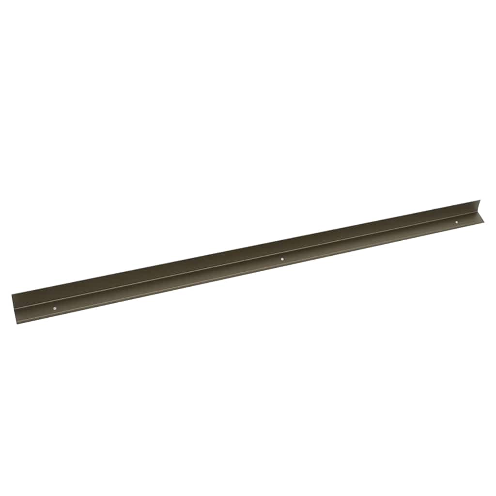 vidaXL Stair Nosings 30 pcs Champagne 67 x 3.5 x 3 cm Aluminium