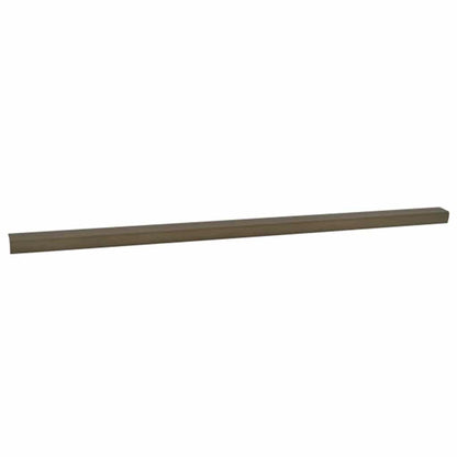 vidaXL Stair Nosings 10 pcs Brown 67 x 3 x 2 cm Aluminium