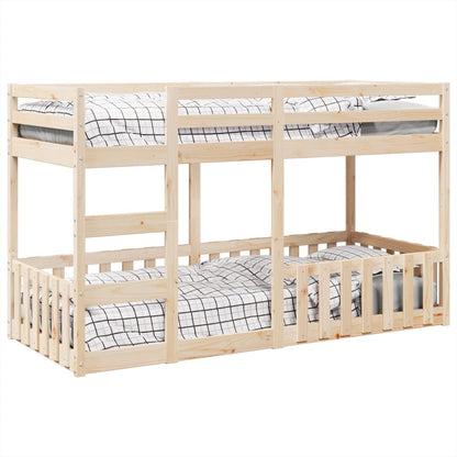 vidaXL Bunk Bed 80x200 cm Solid Wood Pine