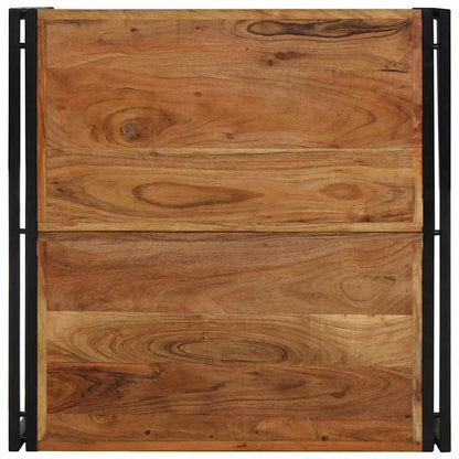 vidaXL Coffee Table 80x80x35 cm Solid Wood Acacia