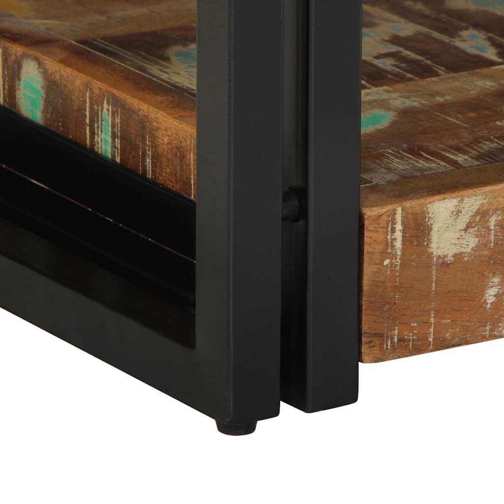 vidaXL Bedside Cabinet 2 pcs 40 x 35 x 50 cm Solid Reclaim Wood