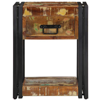vidaXL Bedside Cabinet 2 pcs 40 x 35 x 50 cm Solid Reclaim Wood
