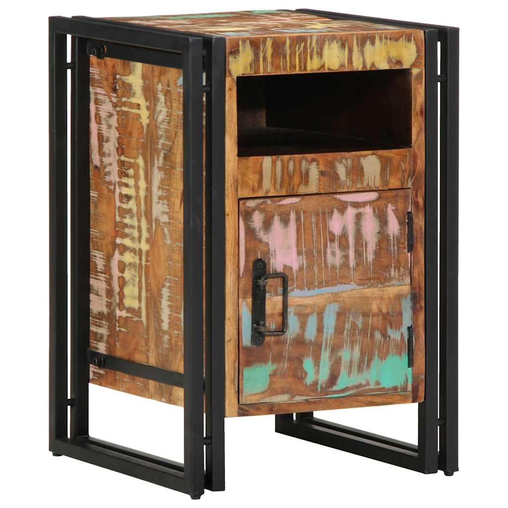 vidaXL Bedside Cabinet 40x40x59 cm Solid Wood Reclaimed