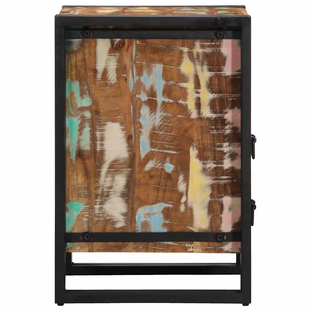 vidaXL Bedside Cabinet 40x40x59 cm Solid Wood Reclaimed
