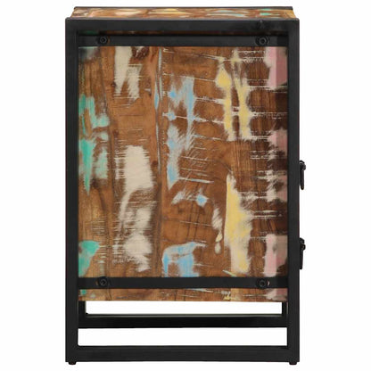 vidaXL Bedside Cabinet 40x40x59 cm Solid Wood Reclaimed
