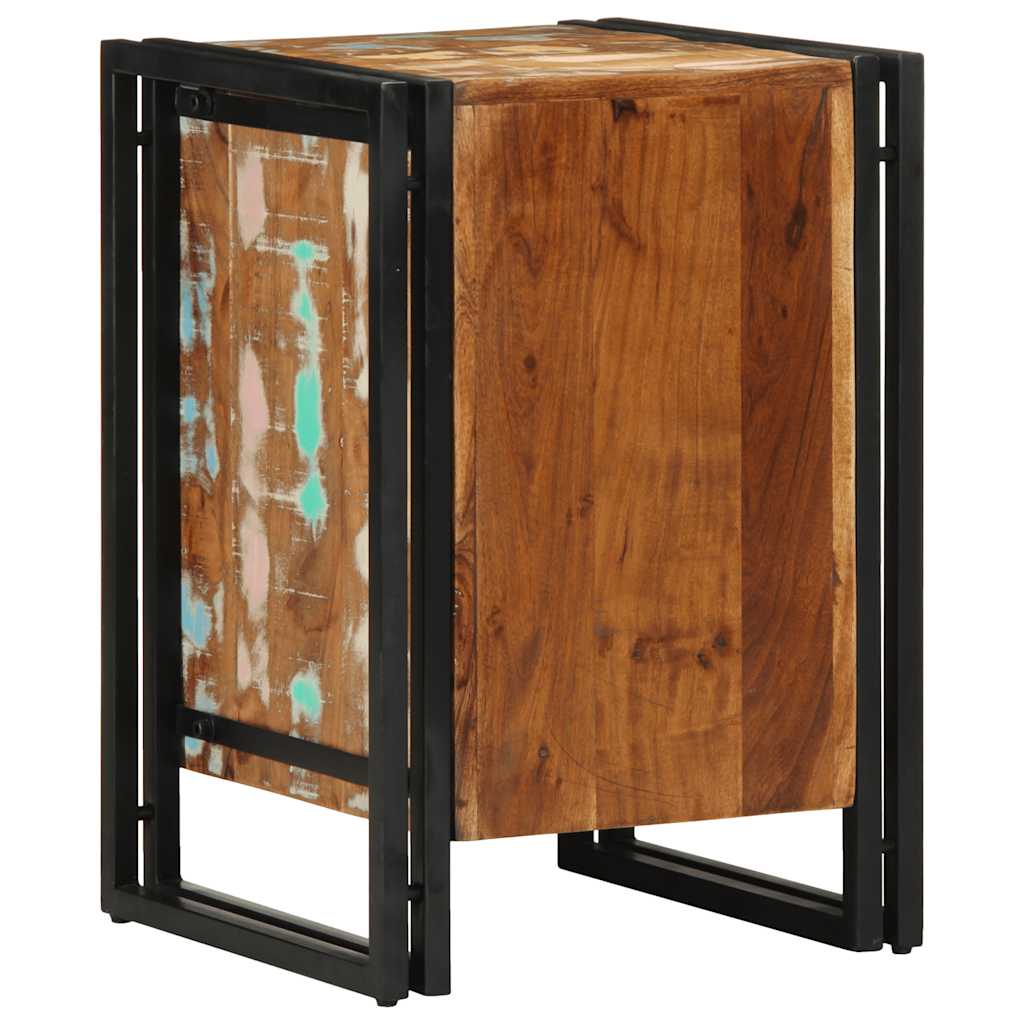 vidaXL Bedside Cabinet 40x40x59 cm Solid Wood Reclaimed