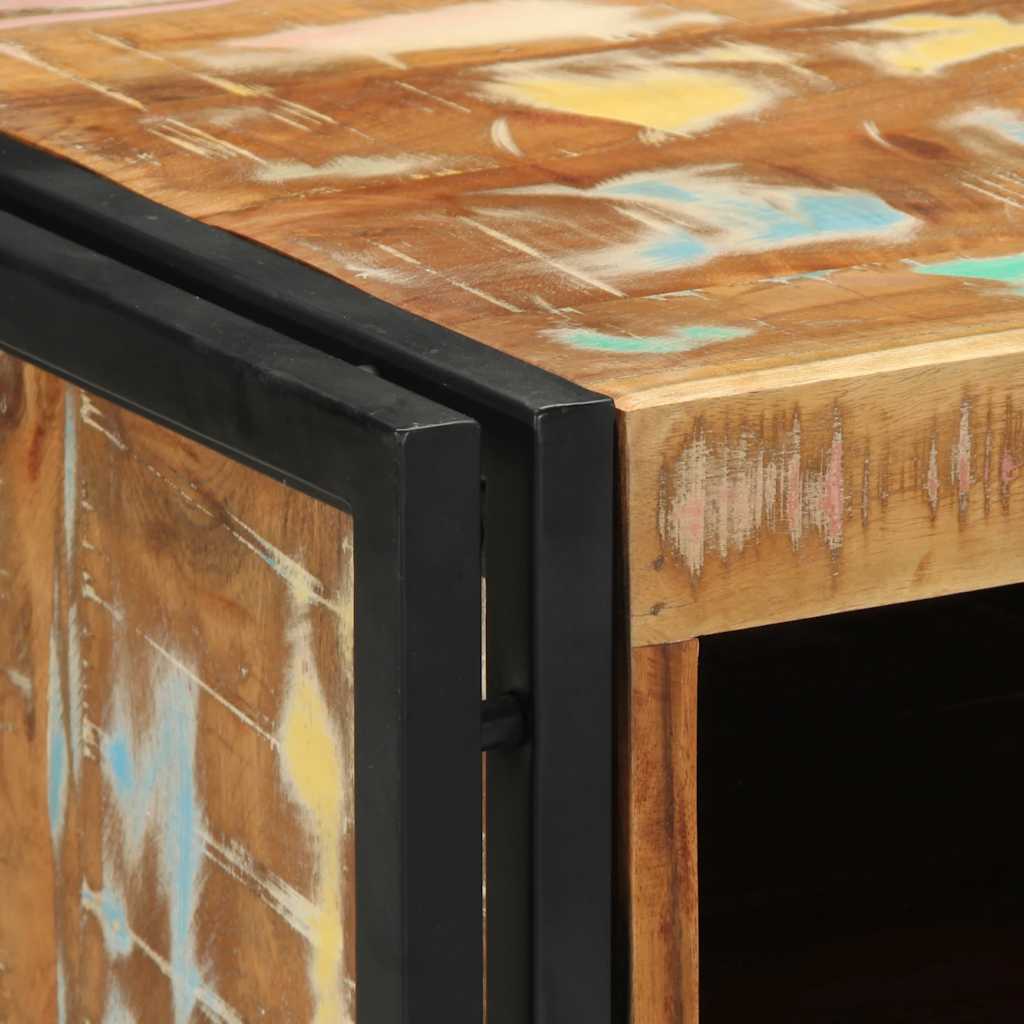 vidaXL Bedside Cabinet 40x40x59 cm Solid Wood Reclaimed