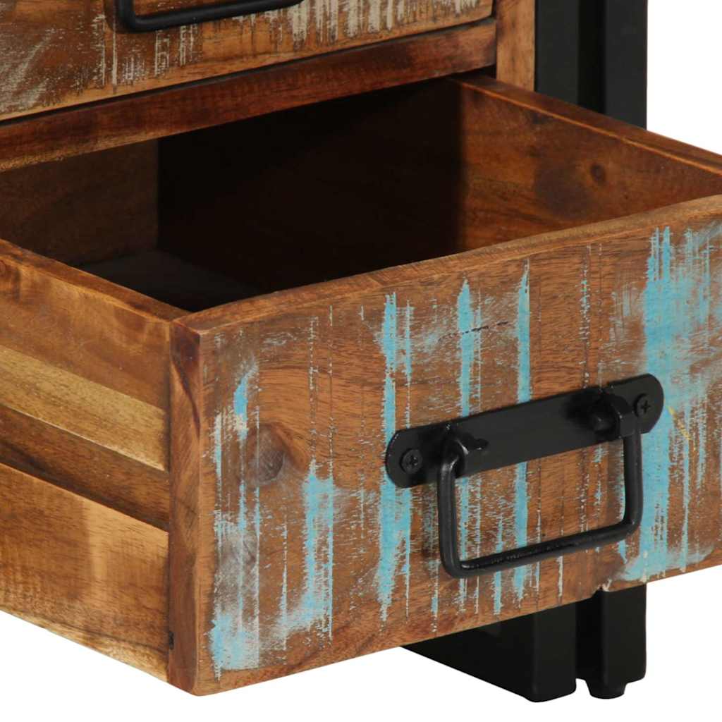vidaXL Bedside Cabinet 40x40x59 cm Solid Wood Reclaimed